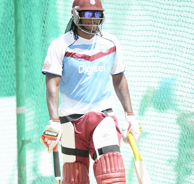 Chris Gayle of the West Indies