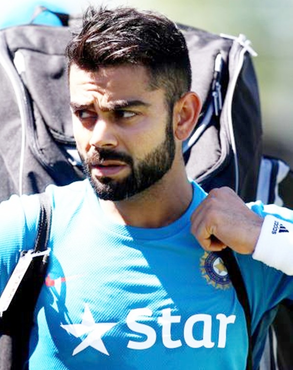 Indian player Virat Kohli during the practise session