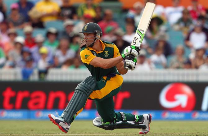 A B de Villiers's famed reverse sweep.