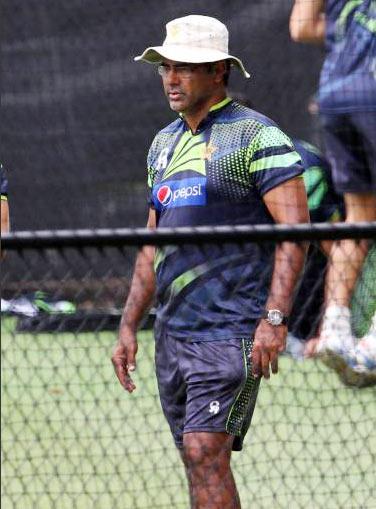 Pakistan coach Waqar Younis