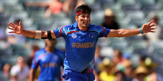 Afghanistan fast bowler Hamid Hassan