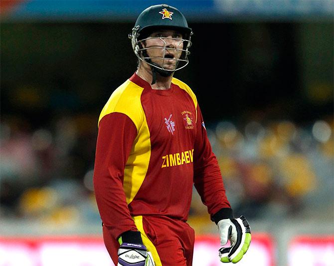 Zimbabwe's Brendan Taylor