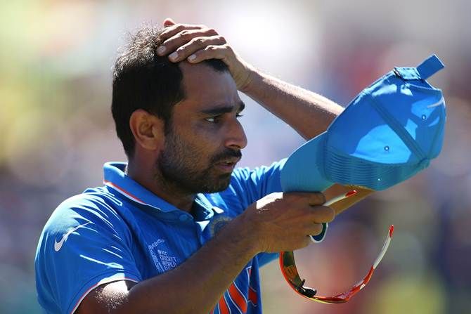 India pacer Mohammed Shami