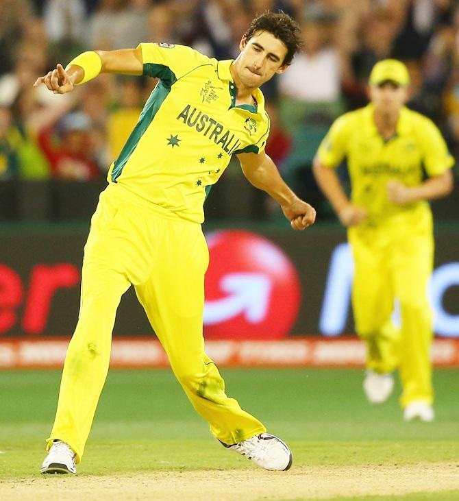 Mitchell Starc of Australia