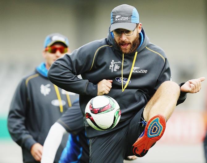 Daniel Vettori of New Zealand