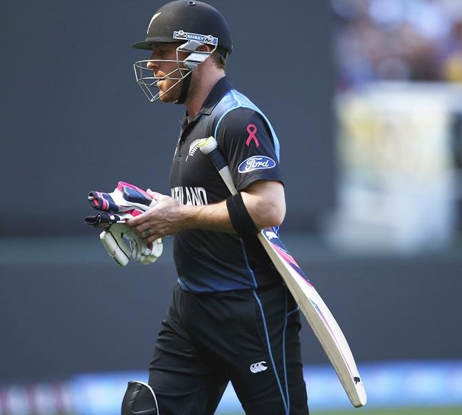 Brendon McCullum of New Zealand