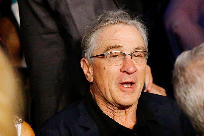 Robert De Niro watches