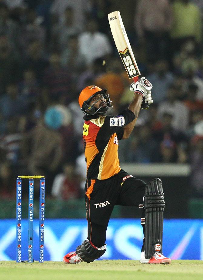 Ashish Reddy of the Sunrisers Hyderabad