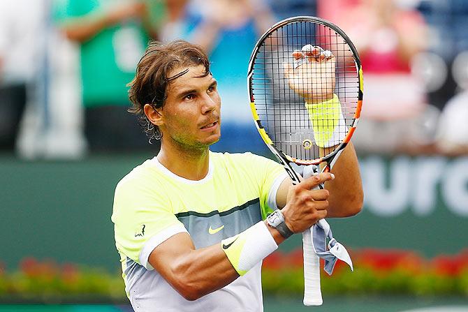 Rafael Nadal of Spain 