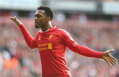 Liverpool's Daniel Sturridge