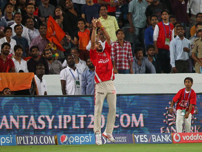 Anureet Singh takes the catch