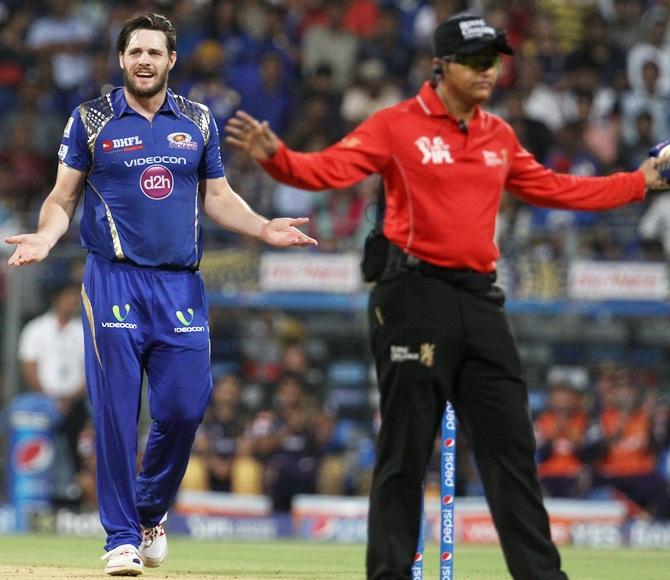 Mumbai Indians player Mitchell McClenaghan