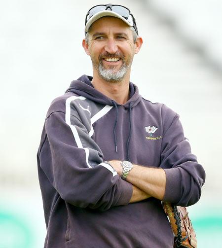 Yorkshire coach Jason Gillespie 