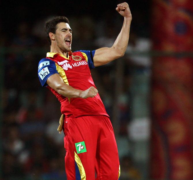 RCB's Mitchell Starc