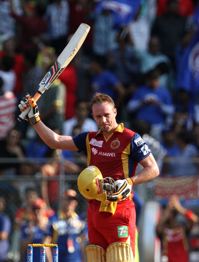 AB de Villiers and KL Rahul were teammates at Royal Challengers Bangalore
