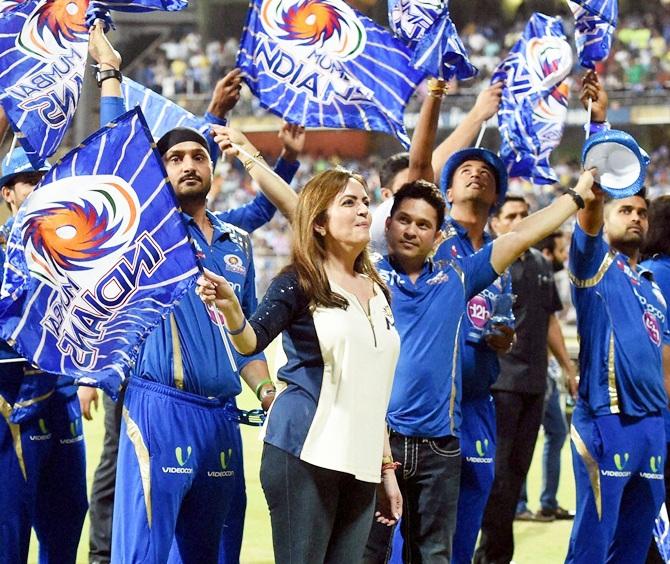 Mumbai India's owner Nita Ambani