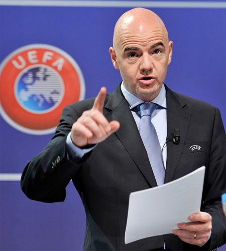 UEFA General Secretary Gianni Infantino