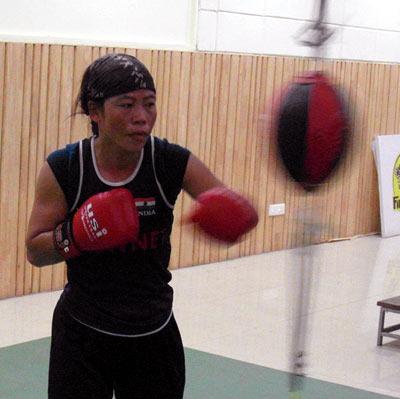 M C Mary Kom