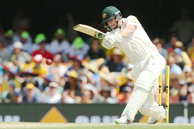 Australia's Adam Voges bats