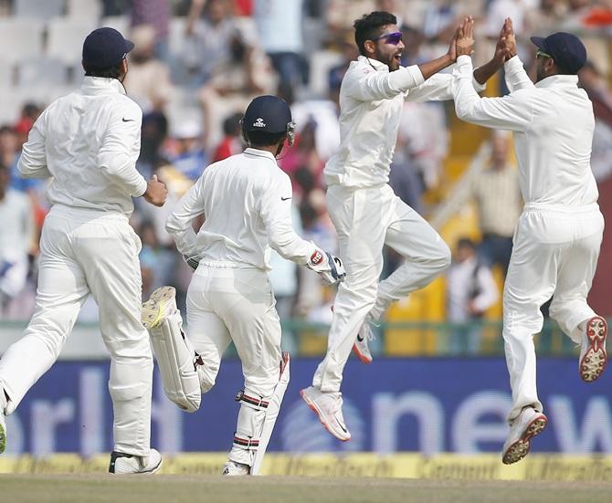 India's Ravindra Jadeja