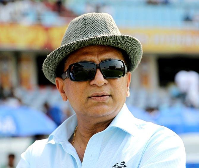 Former India captain Sunil Gavaskar