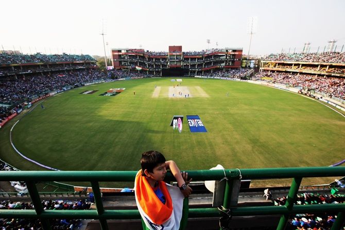 The Arun Jaitley Stadium in New Delhi