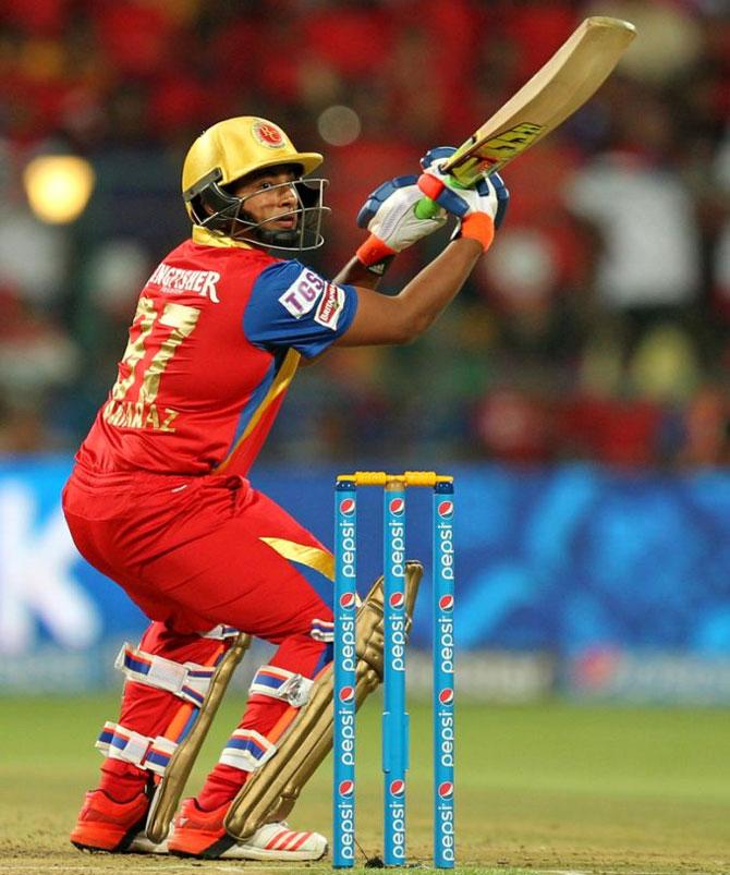 Sarfaraz Khan of Royal Challengers Bangalore