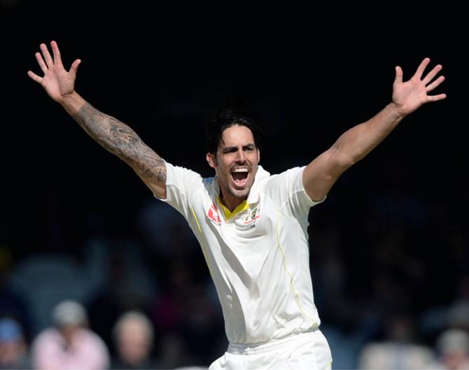 Australia quick Mitchell Johnson