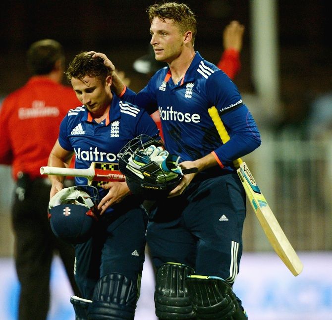 Jos Buttler and James Taylor