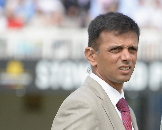 Former India captain Rahul Dravid 