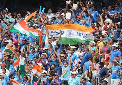 India Pakistan cricket fans