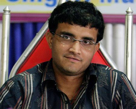 Former Indian team captain Sourav Ganguly