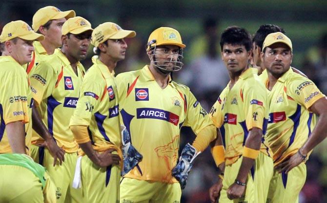 Chennai Super Kings players