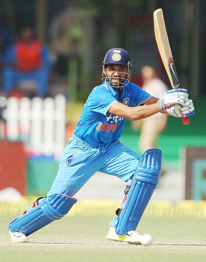 India's Ajinkya Rahane