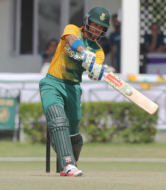 South Africa's JP Duminy