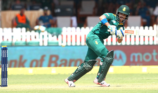 JP Duminy of South Africa 