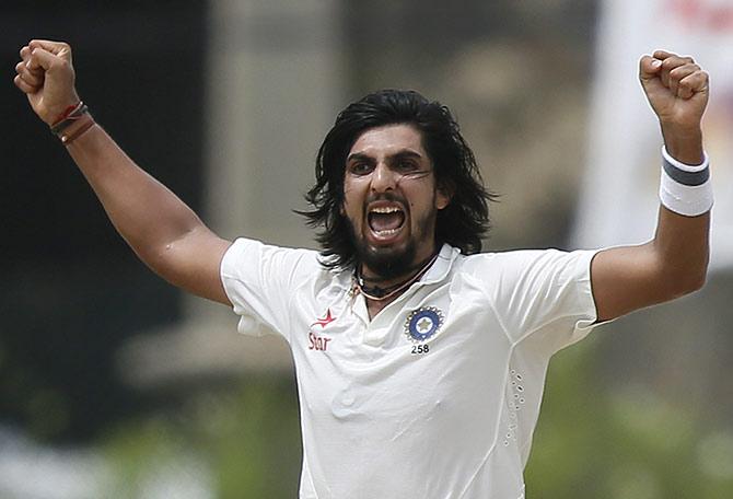 India's Ishant Sharma 