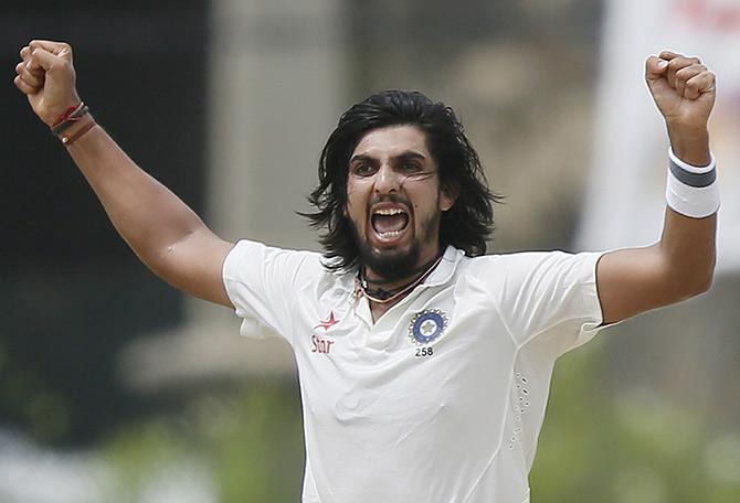 India's Ishant Sharma 