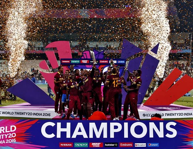 West Indies are the reigning T20 World Champions after beating England in the final
