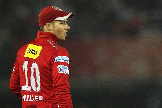 Kings XI Punjab skipper David Miller