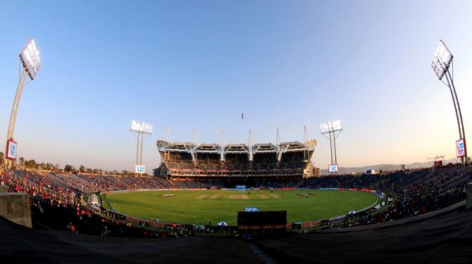 The MCA Stadium in Pune