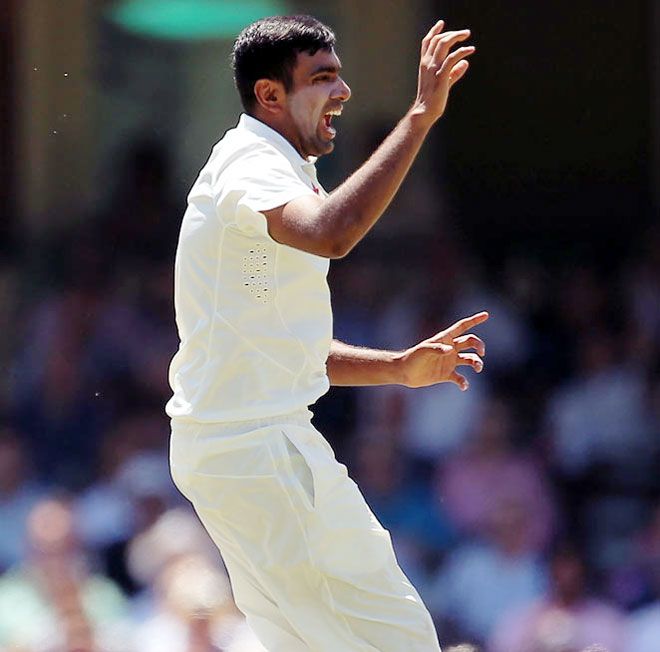 Tamil Nadu's R Ashwin had a three-wicket burst to eventually finish with figures of 4 for 85 on Day 2