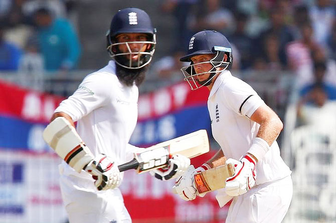 Moeen Ali and Joe Root did the rescue act for England on Day 1 of the 5th Test vs India in Chennai on Friday