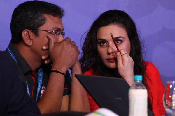 Kings XI Punjab owner Preity Zinta 