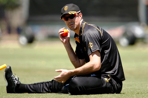 England's Kevin Pietersen during a practice session 