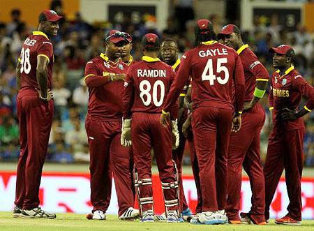 West Indies players