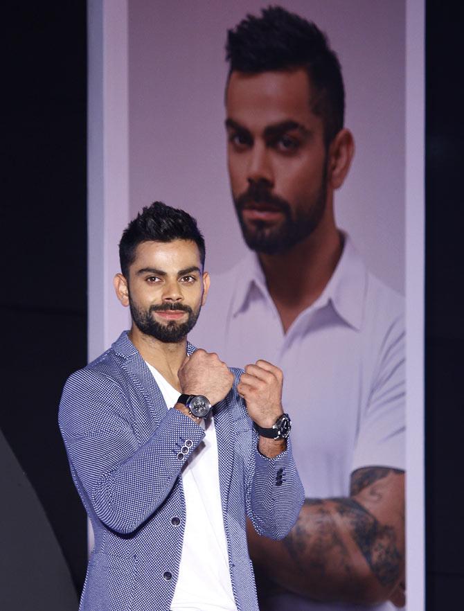 Kohli only Indian in world's highest paid athletes' list