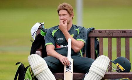 Australia's Shane Watson