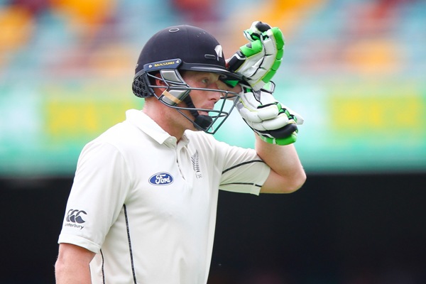New Zealand batsman Martin Guptill against Australia  