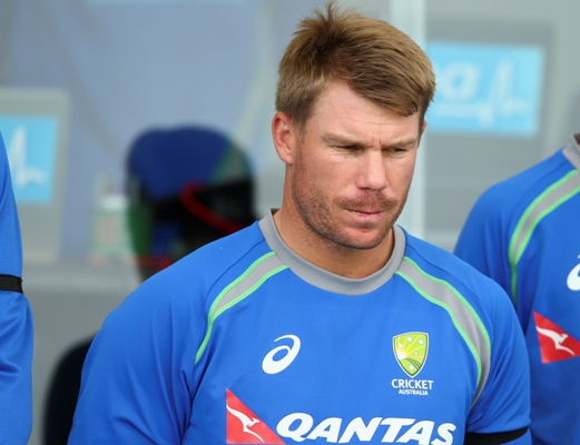 Australia's vice-captain David Warner 